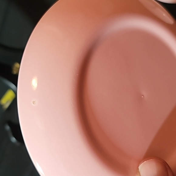 Bread & Butter Plate Dwark Pink Pine by Taylor, Mith & T (TS&T) Set of 4 - Picture 5 of 12